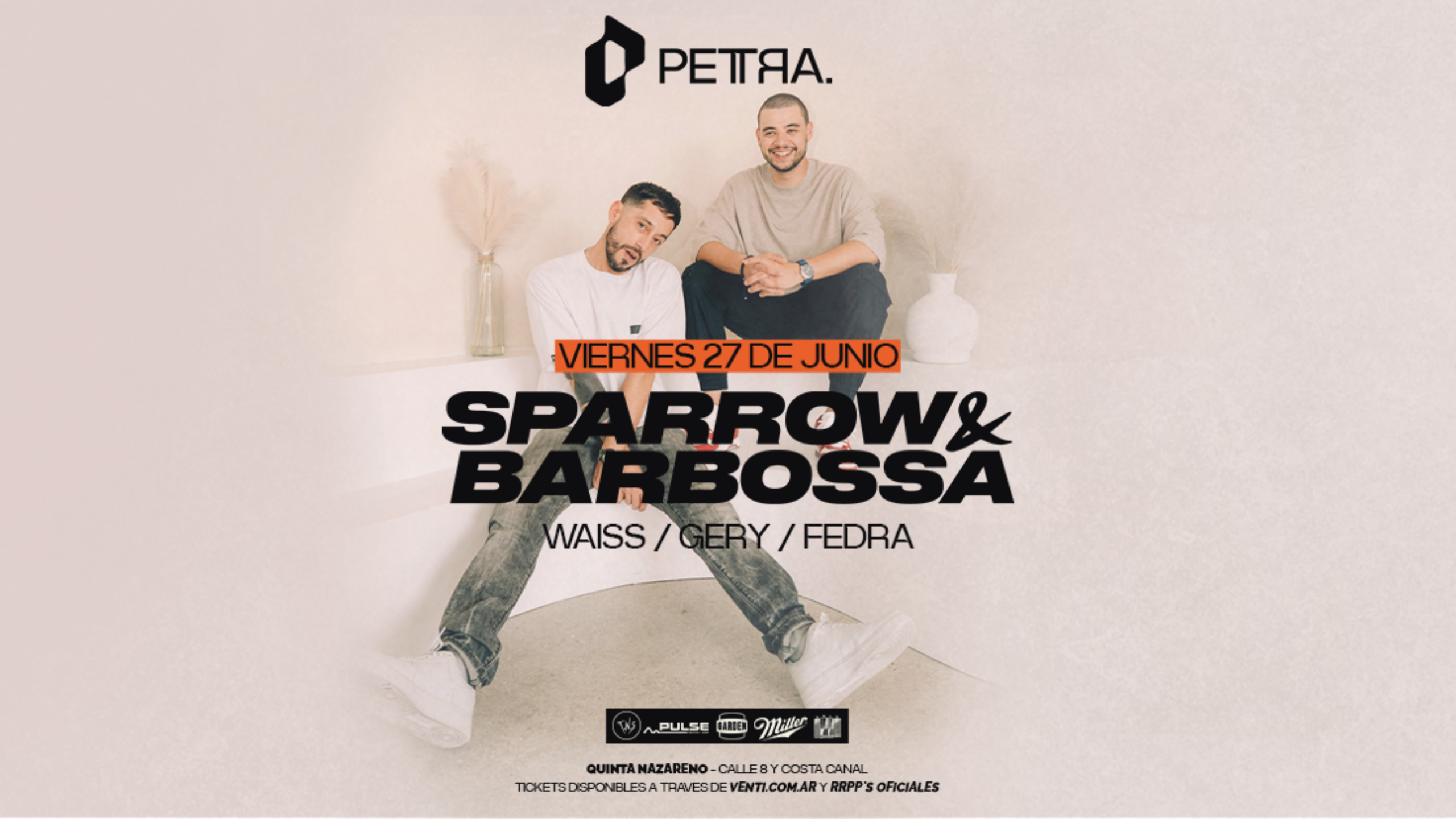 Sparrow & Barbossa en San Juan con Pettra